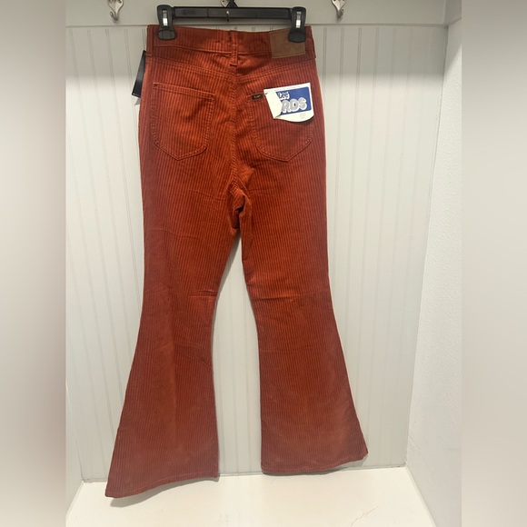 Lee Rust Flare Pants - Picture 3 of 3